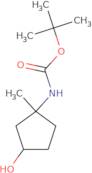 tert-Butyl N-(3-hydroxy-1-methylcyclopentyl)carbamate