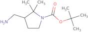 tert-Butyl 3-(aminomethyl)-2,2-dimethylpyrrolidine-1-carboxylate