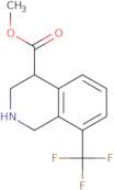 Methyl 8-(trifluoromethyl)-1,2,3,4-tetrahydroisoquinoline-4-carboxylate
