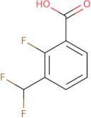 3-(Difluoromethyl)-2-fluorobenzoic acid