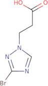 3-(3-Bromo-1H-1,2,4-triazol-1-yl)propanoic acid