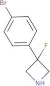 3-(4-Bromophenyl)-3-fluoroazetidine