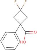 3,3-Difluoro-1-phenylcyclobutane-1-carboxylic acid