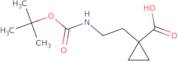 1-[2-(tert-Butoxycarbonylamino)ethyl]cyclopropanecarboxylic acid