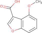 4-Methoxybenzofuran-3-carboxylic acid
