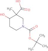 1-(Tert-Butoxycarbonyl)-4-Hydroxy-3-Methylpiperidine-3-Carboxylic Acid