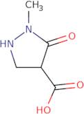 1-Methyl-5-oxopyrazolidine-4-carboxylic acid
