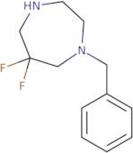 1-Benzyl-6,6-difluoro-1,4-diazepane