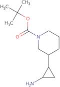 tert-Butyl 3-(2-aminocyclopropyl)piperidine-1-carboxylate