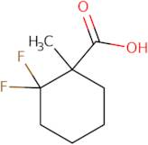 2,2-Difluoro-1-methylcyclohexane-1-carboxylic acid