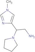 2-(1-Methyl-1H-imidazol-4-yl)-2-(pyrrolidin-1-yl)ethan-1-amine