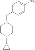 4-[(4-Cyclopropylpiperazin-1-yl)methyl]aniline