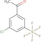 3'-Chloro-5'-(pentafluorosulfur)acetophenone