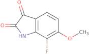 7-Fluoro-6-methoxy-2,3-dihydro-1H-indole-2,3-dione