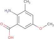 2-Amino-5-methoxy-3-methylbenzoic acid