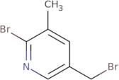 2-Bromo-5-(bromomethyl)-3-methylpyridine