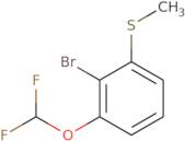 2-Bromo-3-(difluoromethoxy)thioanisole