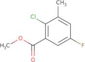 Methyl 2-chloro-5-fluoro-3-methylbenzoate