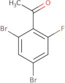 1-(2,4-Dibromo-6-fluorophenyl)ethanone