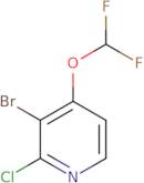3-Bromo-2-chloro-4-(difluoromethoxy)pyridine