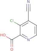 3-Chloro-4-cyanopicolinic acid