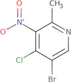 5-Bromo-4-chloro-2-methyl-3-nitro-pyridine