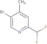 5-Bromo-2-(difluoromethyl)-4-methylpyridine