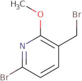 6-Bromo-3-(bromomethyl)-2-methoxypyridine