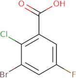 3-Bromo-2-chloro-5-fluorobenzoic acid