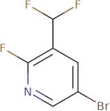 5-Bromo-3-(difluoromethyl)-2-fluoropyridine