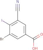 3-Bromo-5-cyano-4-iodobenzoic acid