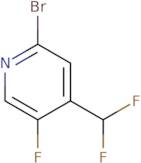 2-Bromo-4-(difluoromethyl)-5-fluoropyridine