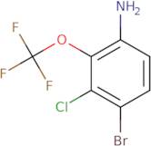 4-Bromo-3-chloro-2-(trifluoromethoxy)aniline