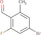 4-bromo-2-fluoro-6-methylbenzaldehyde