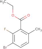 Ethyl 3-bromo-2-fluoro-6-methylbenzoate