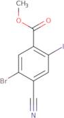 Methyl 5-bromo-4-cyano-2-iodobenzoate