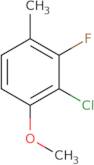 2-Chloro-3-fluoro-1-methoxy-4-methylbenzene