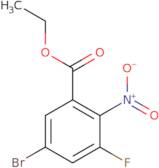 Ethyl 5-bromo-3-fluoro-2-nitrobenzoate