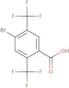 4-Bromo-2,5-bis(trifluoromethyl)benzoic acid