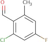 2-Chloro-4-fluoro-6-methylbenzaldehyde