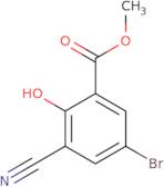 Methyl 5-bromo-3-cyano-2-hydroxybenzoate