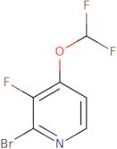 2-Bromo-4-difluoromethoxy-3-fluoropyridine