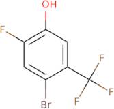 4-Bromo-2-fluoro-5-(trifluoromethyl)phenol