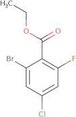 Ethyl 2-bromo-4-chloro-6-fluorobenzoate