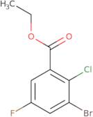 Ethyl 3-bromo-2-chloro-5-fluorobenzoate
