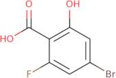 4-Bromo-2-fluoro-6-hydroxybenzoic acid