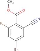 Methyl 4-bromo-2-cyano-6-fluorobenzoate