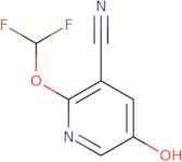 2-(Difluoromethoxy)-5-hydroxypyridine-3-carbonitrile