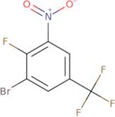 1-Bromo-2-fluoro-3-nitro-5-(trifluoromethyl)benzene