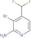 3-Bromo-4-(difluoromethyl)pyridin-2-amine